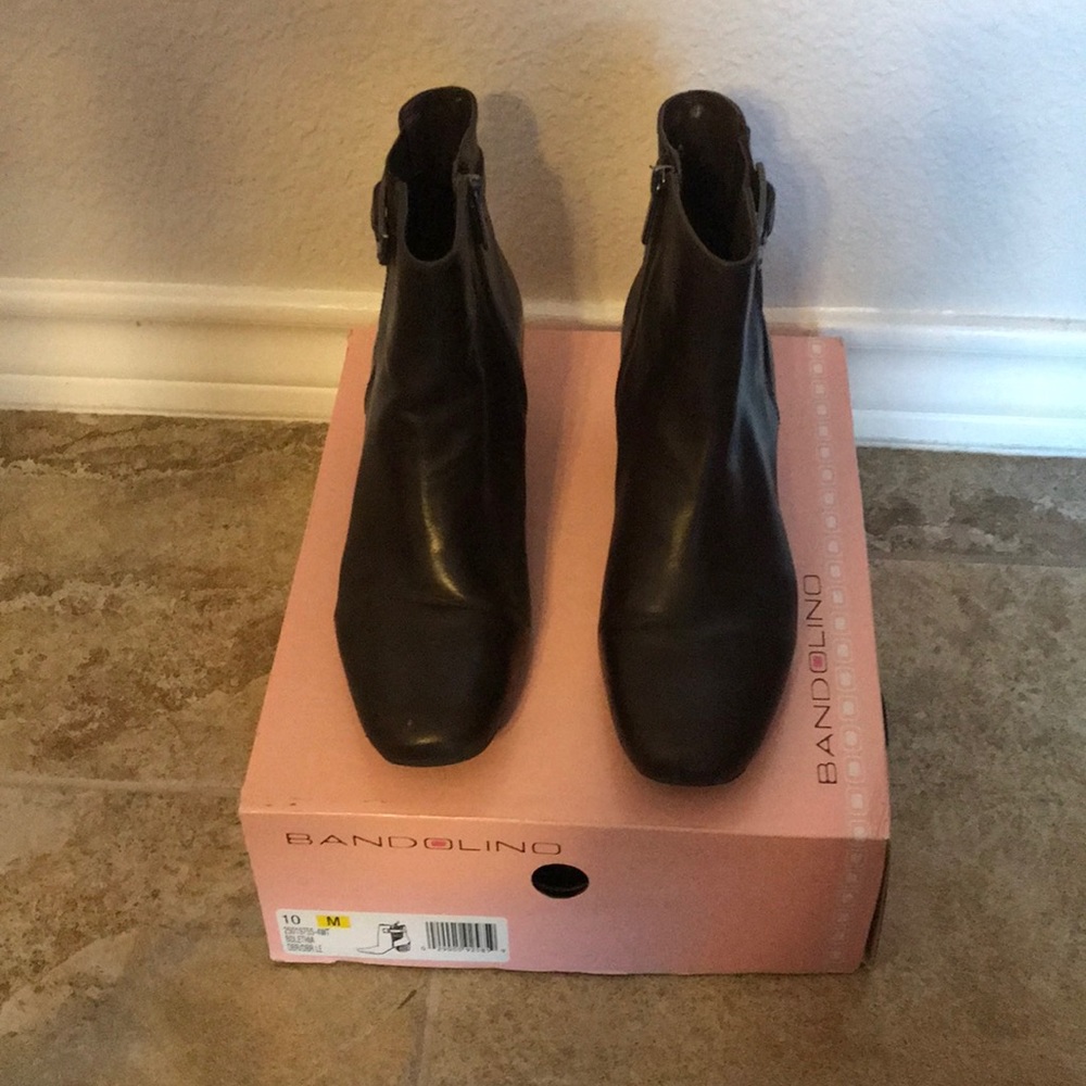 Bandolino Ankle Boots - Dark Brown